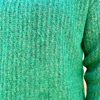 Green Crew Neck Sweater