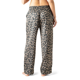 Leapord Satin Pajama Pant
