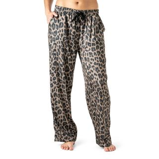 Leapord Satin Pajama Pant