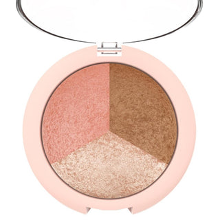 Nude Look Baked Trio Face Powder