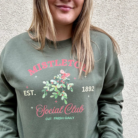 Mistletoe Social Club Sweatshirt