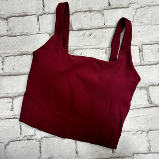 Square Neck Ribbed Fitted Crop Tank
