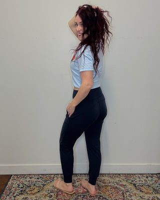 Navy Butter Soft Joggers