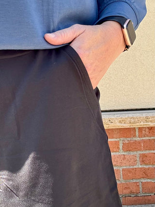 Black Athletic Skort