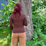 Mahogany Basic Round Neck Long Sleeve