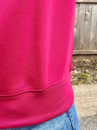 Cabernet Half Zip Short Sleeve Pullover
