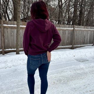 High Rise Dark Wash Skinny Jeans