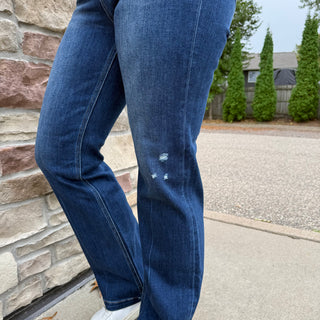 Tummy Control Risen High Rise Straight Leg