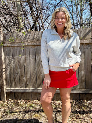 Red Athletic Skort