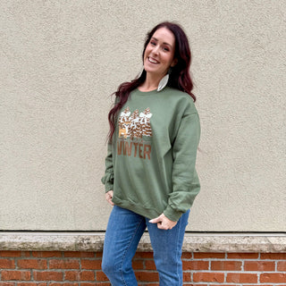 Hello Winter Sweatshirt