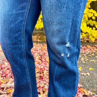 Tummy Control Risen High Rise Straight Leg