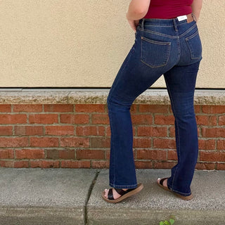 Judy Blue Mid Rise Dark Wash Bootcut Jean