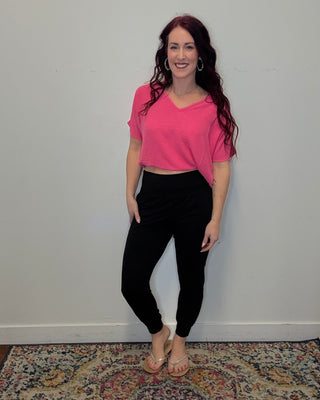 Black Butter Soft Joggers