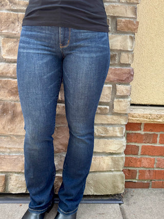 Judy Blue Dark Wash Mid Rise Bootcut Jean