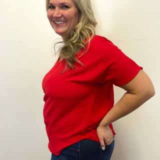 Ruby Woven Airflow Short Sleeve