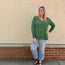 Dark Green Light Weight Sweater