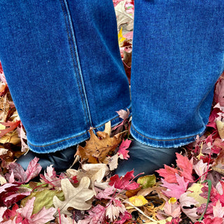 Risen High Rise Straight Leg Jean