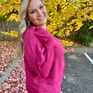 Cabernet Hacci Oversized Sweater