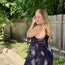 Textured Woven Sleeveless Jumpsuit with Side Buttons