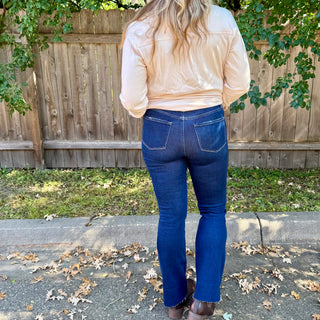 Vervet Dark Wash High Rise Bootcut