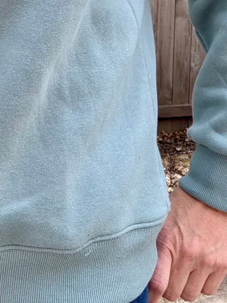 Ash Blue "Cozy" Fleece Sweatshirt