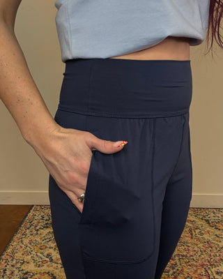 Navy Butter Soft Joggers