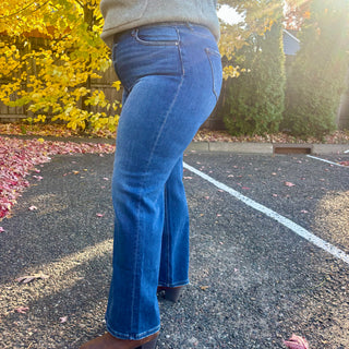 Risen High Rise Straight Leg Jean