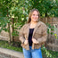 Corduroy Babydoll Button up Jacket