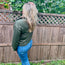 Olive Half Zip Pullover