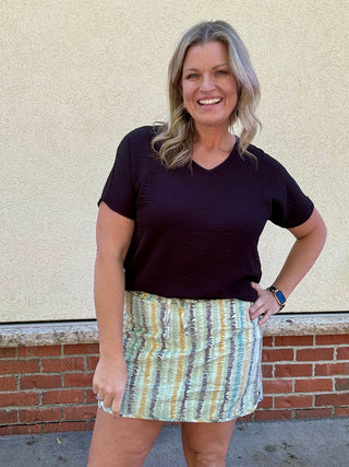 Multi Colored Dolphin Skort
