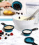 Krumbs Kitchen Silicone Collapsible Measuring Cups 4pcs Set