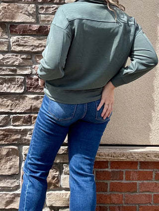 Dark Forest Half Zip Pullover
