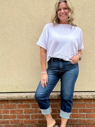 Risen High Rise Slim Barrel Jeans