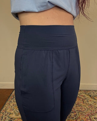 Navy Butter Soft Joggers