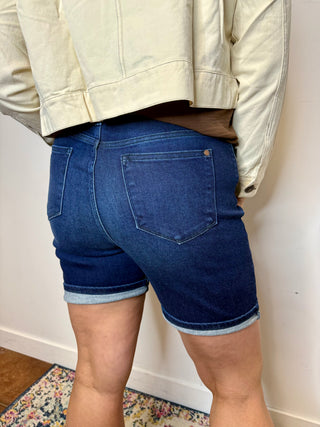 Judy Blue High Rise V-Front Shorts