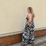Wide Leg Jumpsuit with Rope Tie Waist