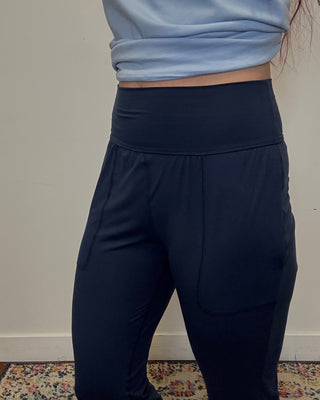 Navy Butter Soft Joggers