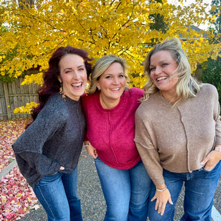 Mocha Hacci Oversized Sweater