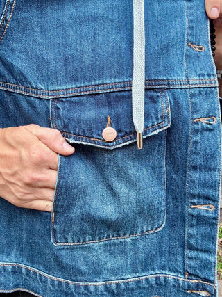Risen Oversized Hoodie Front Pocket Jacket