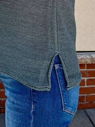 Ash Jade Oversized Sweater Vest