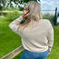 Stone Soft Touch Waffle Knit Sweater