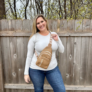 Bone Basic Round Neck Long Sleeve