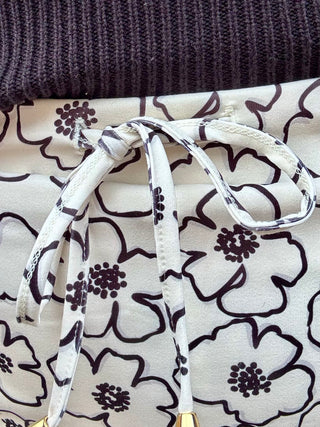 Neutral Floral Athletic Skort
