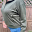 Olive Half Zip Pullover