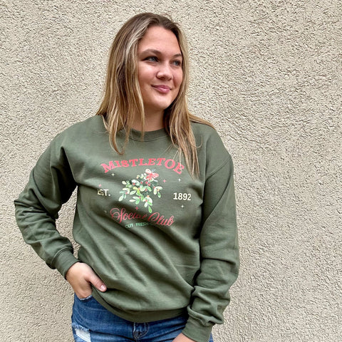 Mistletoe Social Club Sweatshirt