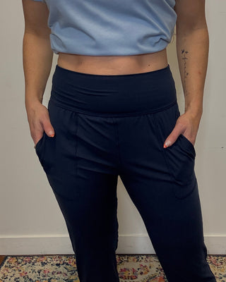 Navy Butter Soft Joggers