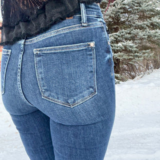 Judy Blue High Rise Trouser Flares