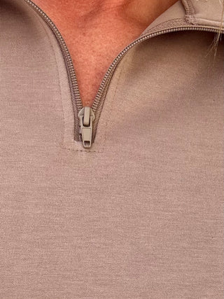 Cocoa Half Zip Pullover