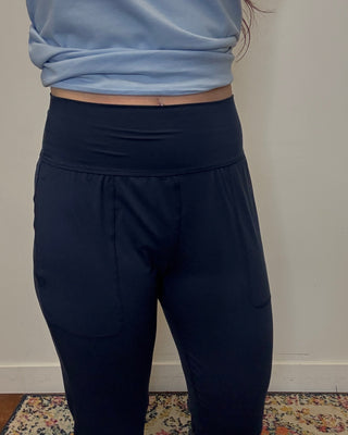 Navy Butter Soft Joggers