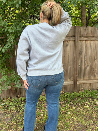 Crewneck Heather Grey Midwest Sweatshirt